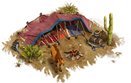 Camp de bandits du désert (facile)