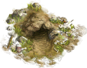 Пещера с животными (простая)